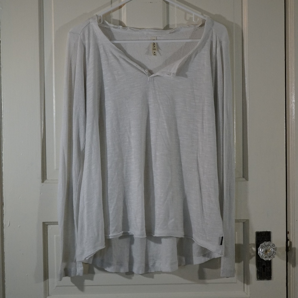 RVCA Relaxed Fit Long Sleeve Top